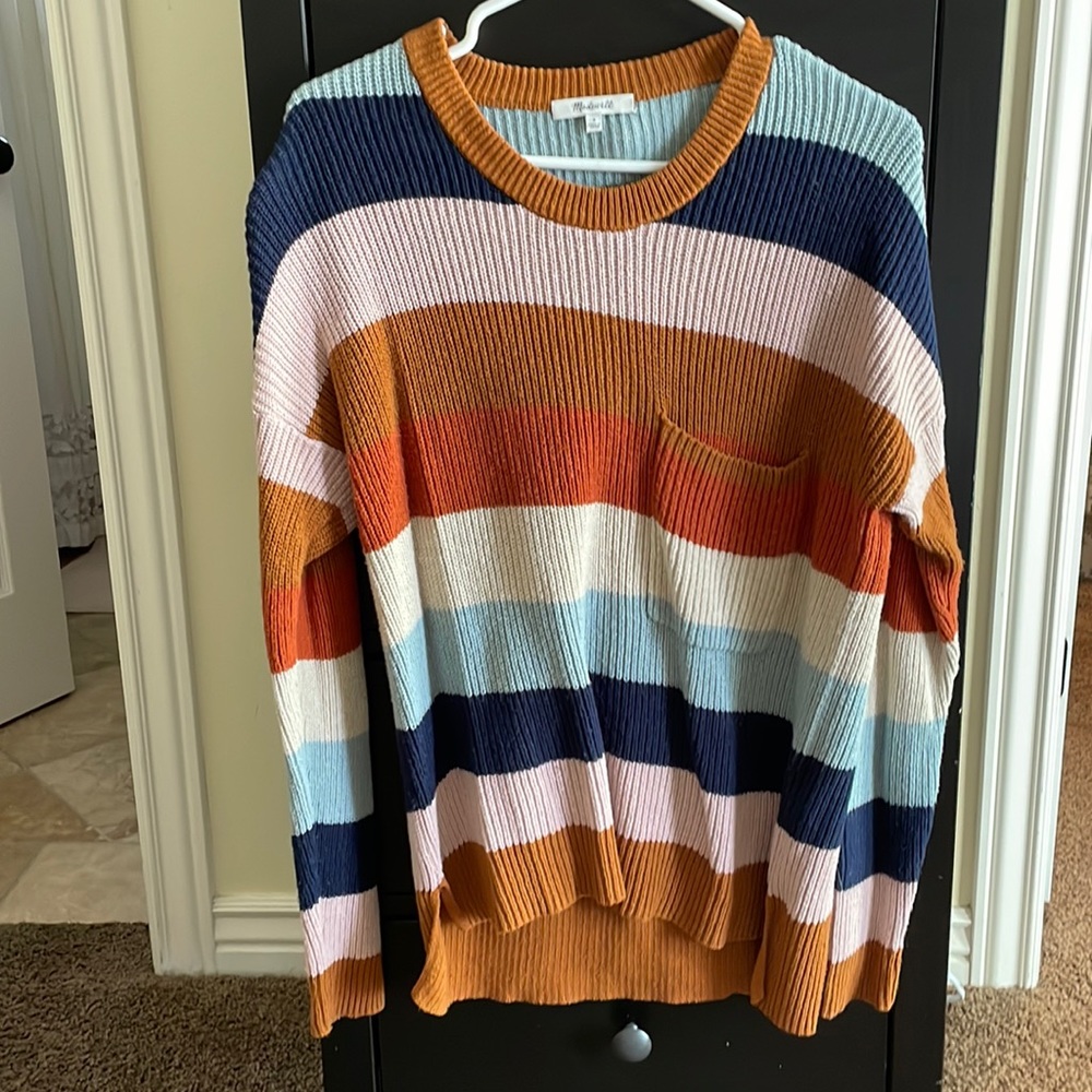 Madewell striped sweater